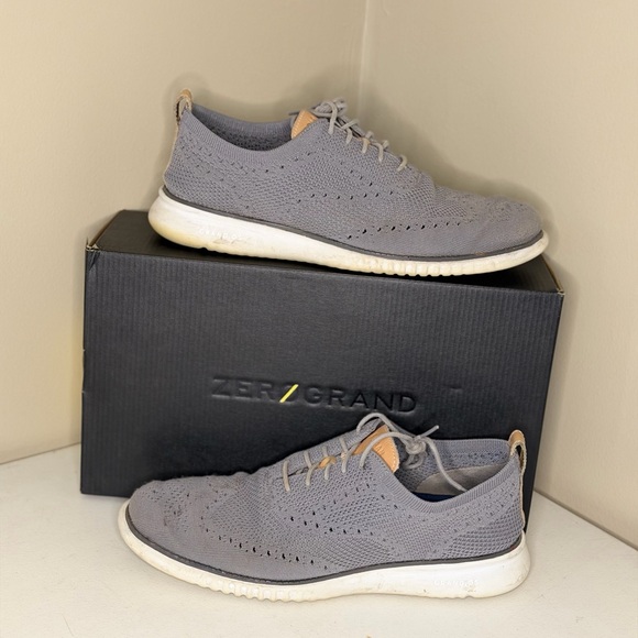 Cole Haan Other - Cole Haan Men's Light Gray Knit Sneakers